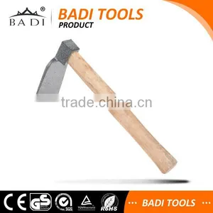Mini Dual Wood Handle Garden Hoe thumbnail-1