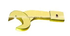 Hammering Open End Bent Spanner Explosion Proof thumbnail-1
