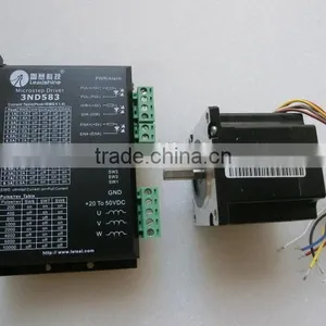 573S09 &3ND583 /3DM583 Stepper Motor and Driver for for Co2 Laser Engraving and Cutting Machine x Axis thumbnail-3