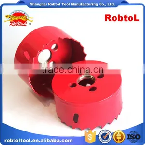 60mm M16 HSS Hole Saw Cutter Drill Core Bits Kit Set Carbide Tipped HSS Bi-Metal thumbnail-6