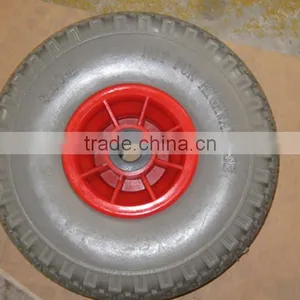 Hand Trolley Hand Truck Wheel 3.00-4 PU Foam Wheel thumbnail-1