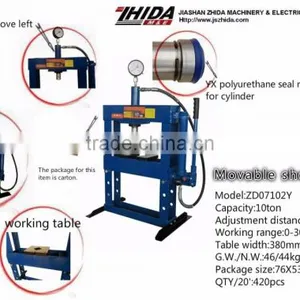 10T Hydraulic Manual Press/Tool Shop/Manual Hydraulic Press Machine thumbnail-1