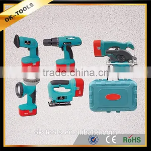 Ok-tools China Manufacturer Electric Cordless Drill Set thumbnail-1