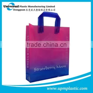 Disposable Degradable Soft Loop Handle Plastic Shopping Bag thumbnail-3