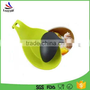 FDA Food Grade Heat Resistant Non-stick Silicone Spoon Rest. thumbnail-2