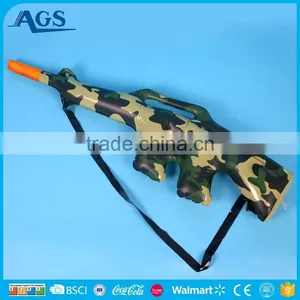 Kids Play Camouflayge Inflatable Toy Pvc Toy Gun thumbnail-1