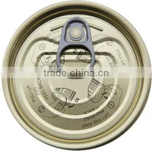 China Made Tinplate Full Aperature Easy Open, Tinplate Easy Open End thumbnail-2