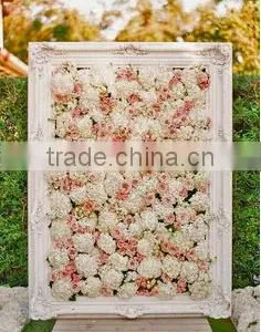 Factory Price Hot Products Artificial Flower Wall in Weeding or Stage for Decoration thumbnail-2