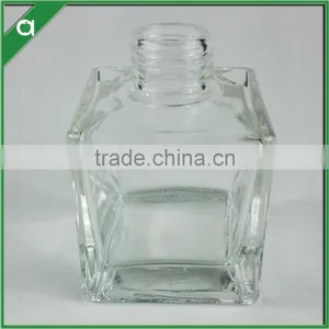 Square Glass Bottle for 150ml Reed Diffuser Oil With Aluminium Crown Cap thumbnail-1