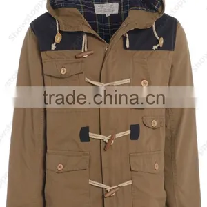 Mens Jacket COAT Hooded Casual Parka thumbnail-3