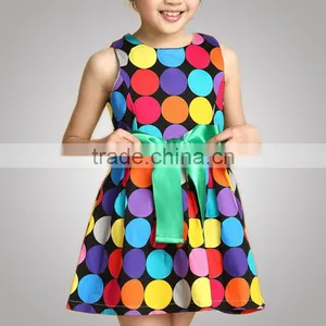 New Products Traditional Style Brand Design Latest Cotton Frock Design Dress For Baby Girl Shenzhen Factory thumbnail-1
