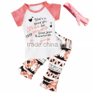 Children Clothing 2016 Set Cotton Short-sleeve Tee and Pants Two Piece for 1-6 Years Baby thumbnail-1