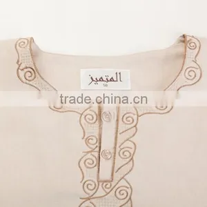 MEN'S MUSLIM ISLAMIC ARABIC ROBES DISHDASHA MORNING GOWNS THOBE thumbnail-3