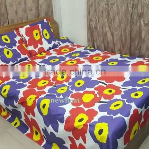 3 Pieces Bed Sheet thumbnail-1