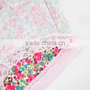 Factory Custom Cheapest Printing 95% Cotton 5% Spandex With Lace Sexy Fancy Woman Underwear thumbnail-6
