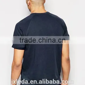 French Terry Short Sleeve Pullover Plain Men Spring / Summer Sweatshirt OEM Service thumbnail-2
