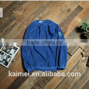 Eco-friendly Quick Dry Hot Design Factory Produced Best-selling High Quality Latest Design Sweatshirt CVC(80/20) thumbnail-1