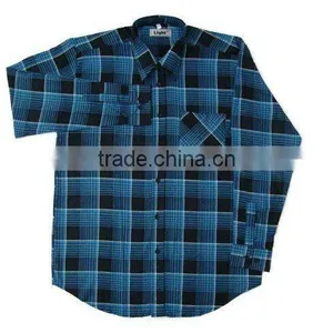 Small Checked Printed Mens Flannel Shirts thumbnail-1