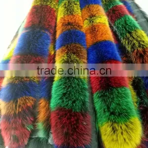 BBG-H-19 Hot Sale Factory Direct Supply High Quality Fox Fur Trimmings thumbnail-2
