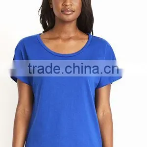 Next Level Apparel Ladies' Ideal Dolman Tee - 60% Combed Ring-spun Cotton, 40% Polyester Jersey and Comes With Your Logo thumbnail-4