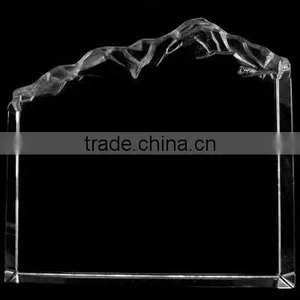 Wholesale Blank Crystal Iceberg Award /trophy For Souvenirs Office Decoration JKC-0116 thumbnail-4