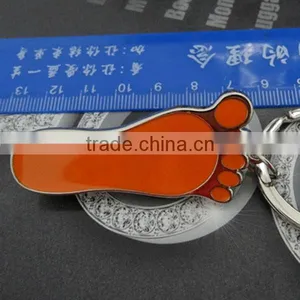 Rhinestone Slipper Shoe Keyring Key Ring thumbnail-1