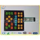 Polydome Metal Dome LED Membrane Switch Panel RoHS SGS With Autotype PC / PET Overlay thumbnail-1