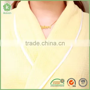 2016 New Design Fashionable 100% Hotel Waffle Bathrobe thumbnail-4