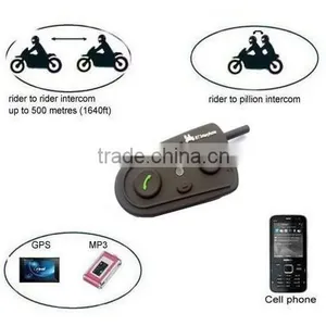 Intercom Communication Heasest/ Moto Helmet Headset/bluetooth /FM/IPOD thumbnail-1