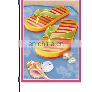 Colorful Flowers Polyester Garden Flag thumbnail-2