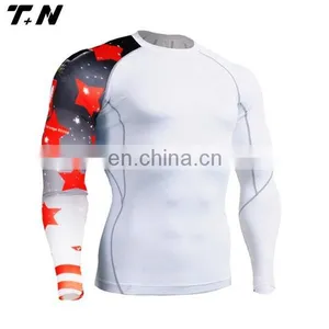 Top Quality Sublimation Compression Shirts Wholesale thumbnail-3