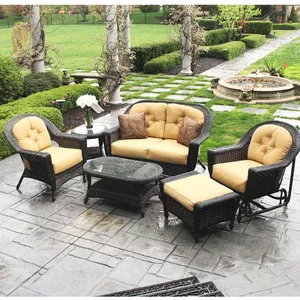 Teak Wood Outdoor Garden Furniture Coffee Shop Anti-UV Comfortable thumbnail-1