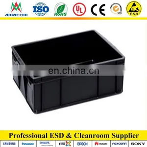 ESD Box Factory Conductive Black ESD Circulating Box thumbnail-3