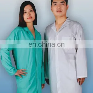 Best Selling Unisex Design Antistatic 3/4 Length Esd Uniform Smock for Cleanroom Worker thumbnail-2