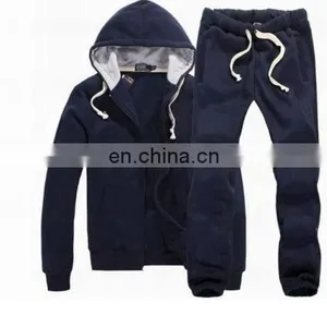 China Supplier 2016 Custom Hoodie Plus Thick Velvet Sports Men Suit Sweater+Pants (3 Colors) thumbnail-3