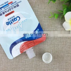 High Quality Customized Printing Resealable Stand up Pouch Packing for Laundry thumbnail-4