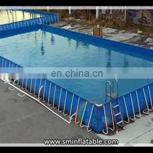 Fastion Pool Rectangular Above Ground Swimming Pool Slipper From China thumbnail-1