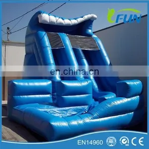 Blue Inflatable Slide / Giant Inflatable Sldie / Inflatable Water Slide for Kids or Adults thumbnail-1