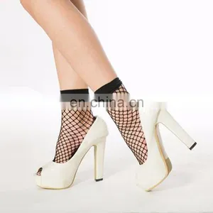 The South Korean Fishing Nets Socks Summer Harajuku Retro Hollow-out the Grid Mesh Sock Short Socks thumbnail-4