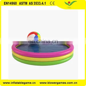 High Quality Enjoyable Childrens Family Large Kiddie Inflatable Pool for Sale thumbnail-1