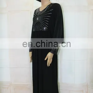 2017 Fashion Muslim Butterfly Sleeve Dubai Abaya thumbnail-5