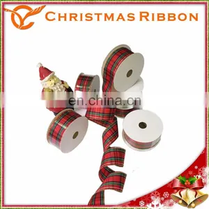 Elegant 1.5" X 10y Plaid Christmas Ribbon Are Available thumbnail-4