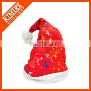 New Hot Sale Felt Decorated Santa Hats Wholesale thumbnail-1