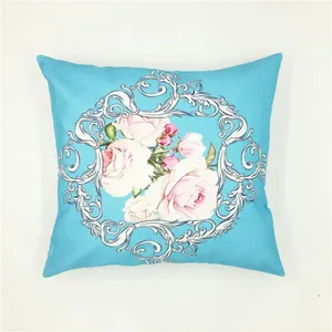 Best Selling Customized Designs Cotton Canvas Sofa Cushion Cover thumbnail-1