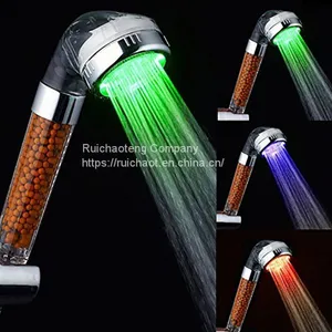 Red Green Blue LED Shower Head With Top Quality thumbnail-3