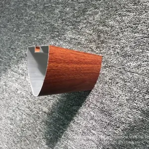 Heterotypic Aluminum Tube for Ceiling or Curtain Wall Fashion and Elegant thumbnail-2