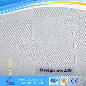PVC Laminated Gypsum Ceiling Tile/PVC Gypsum Ce thumbnail-2