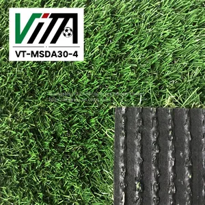 PP+PE Artificial Grass Waterproof Landscape Lawn for Home Garden Grass VT-MSDA30-4 thumbnail-4