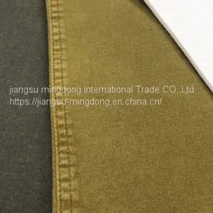 50%Cotton 24%Polyester 24%Rayon 2%Spandex Slub Twill thumbnail-4