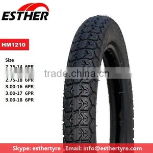 Esther Brand HM1210 Motorcycle Tyre 2.75-14 6PR thumbnail-1